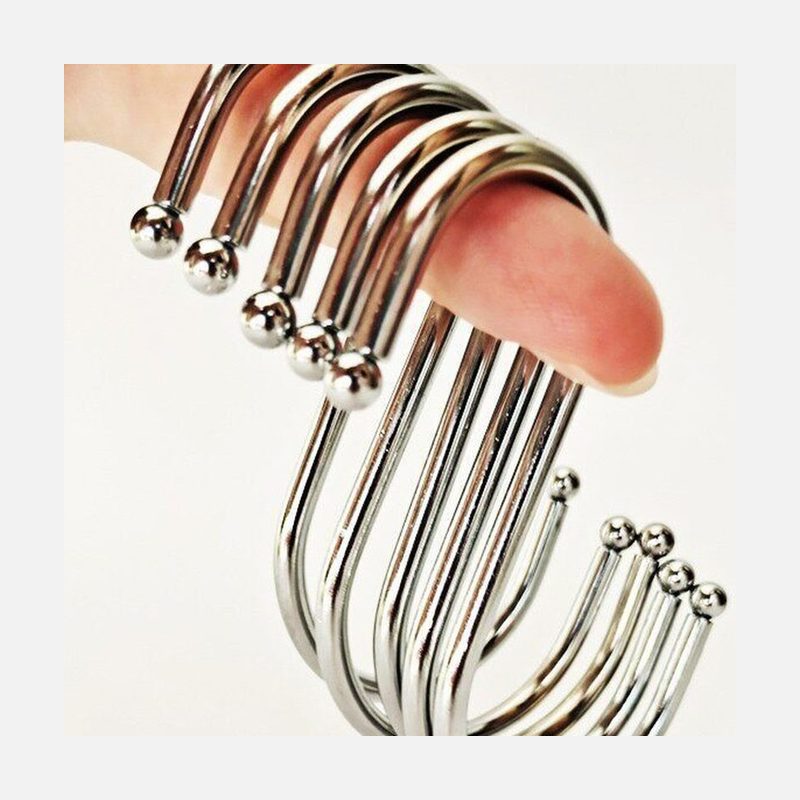 S型挂钩 不锈钢免打孔挂衣钩家用多只装 细节图1